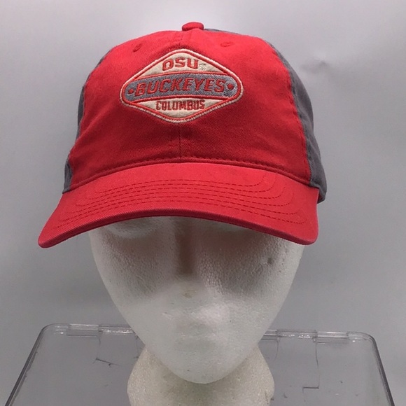 🌼3/$13🌼BUNDLE DEAL! Unisex OSU Buckeyes Red/Gray Cap - Picture 1 of 6